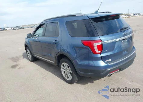 2018 Ford Explorer Xlt z USA, uszkodzony, nr VIN 1FM5K8D84JGC93789